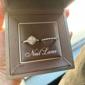 Neil Lane Diamond Engagement Ring set